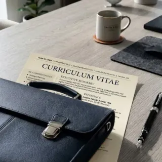 Professional CV curriculum vitae document layout for Norwegian employers